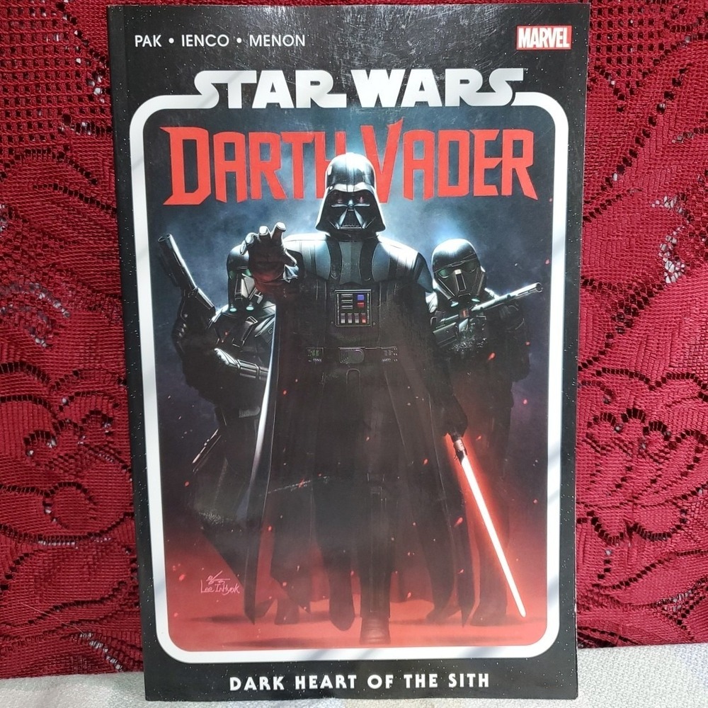 Marvel‎ OS Star Wars Darth Vader Dark Heart of the Sith Graphic Novel Black TPB